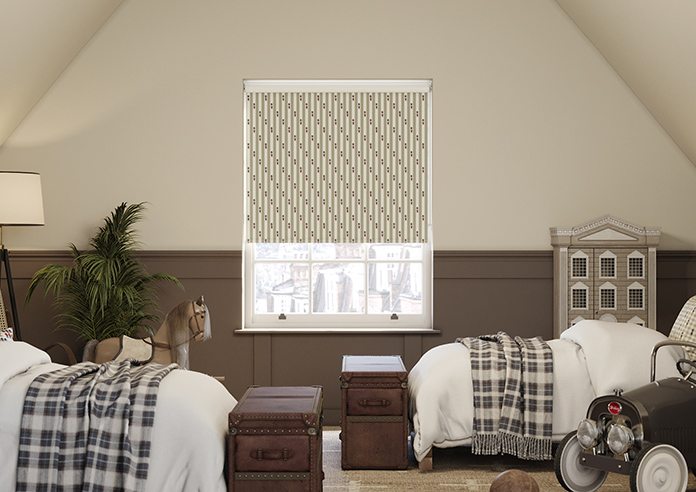 Kings Breakfast, Stripe Toast - Roller Blind - Image 3